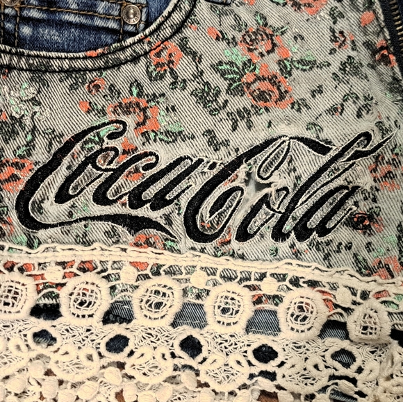 Coca-Cola denim shorts - Picture 2 of 5